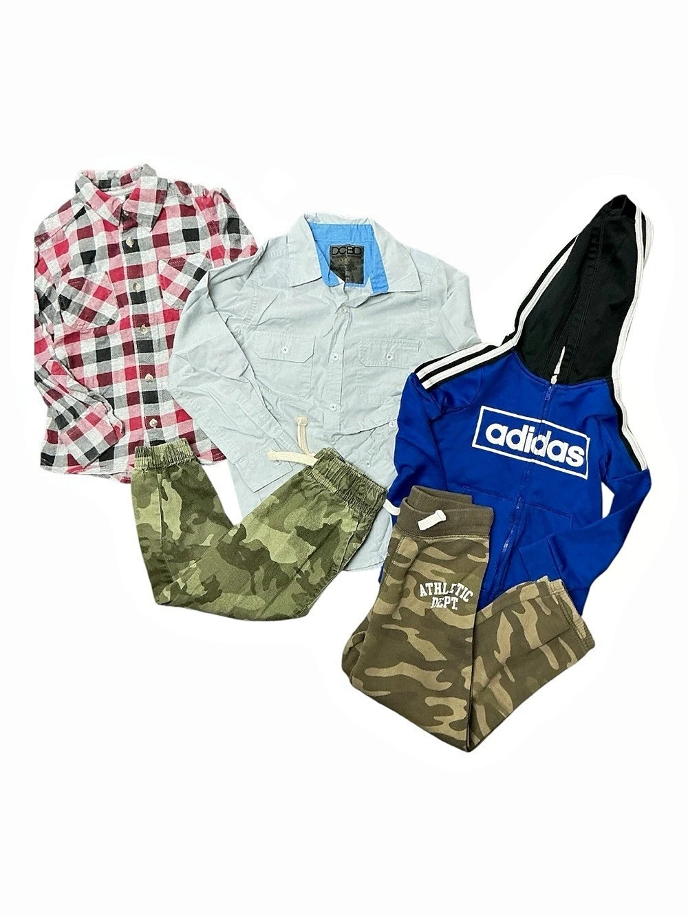 Kids Clothing Lot Blue & Red Boys Size 4/5
